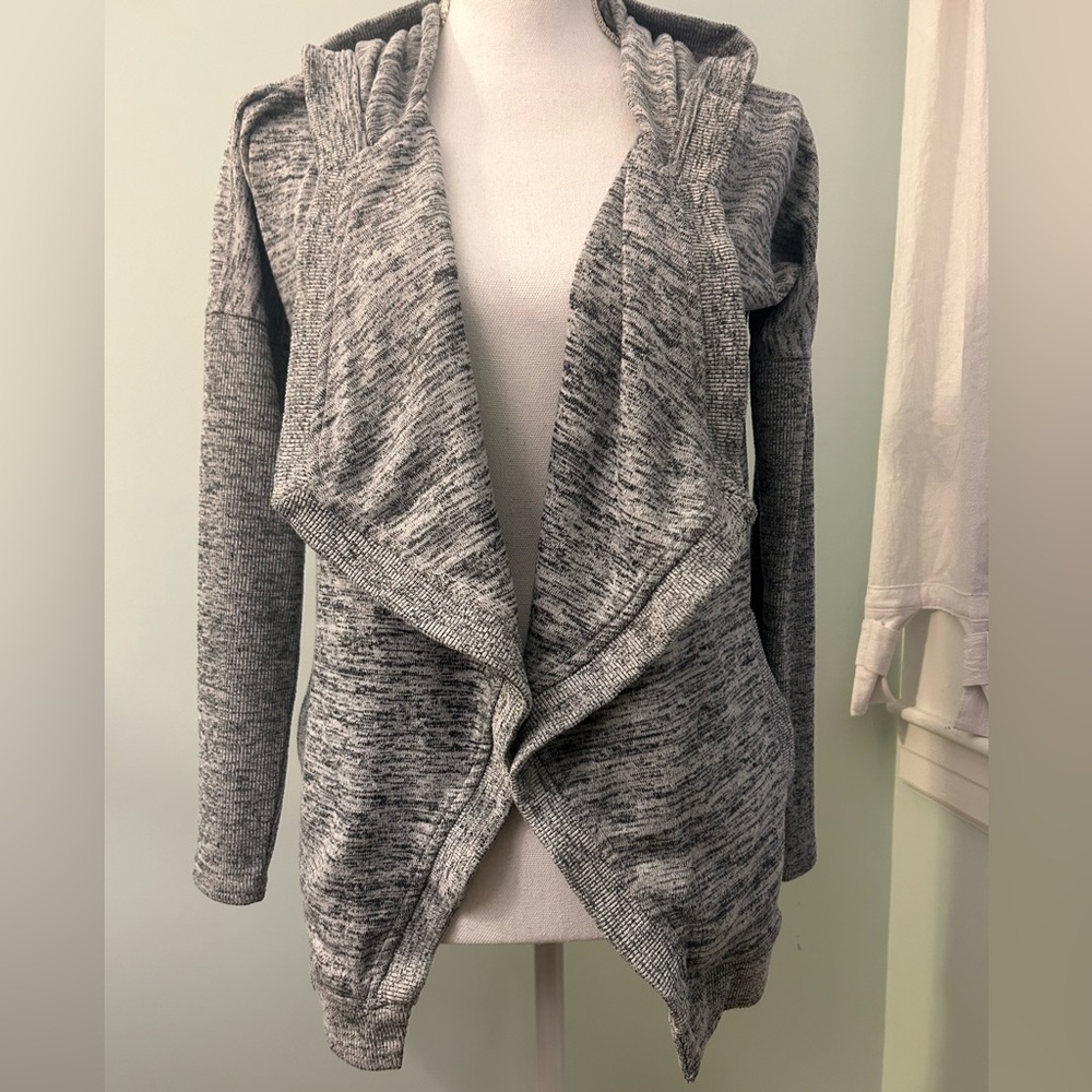 Athleta Blissful Wrap Hooded Cardigan Jacket